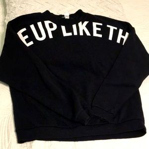 Black and White Crewneck